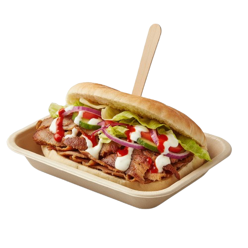 Turkse Pita met Döner Vlees